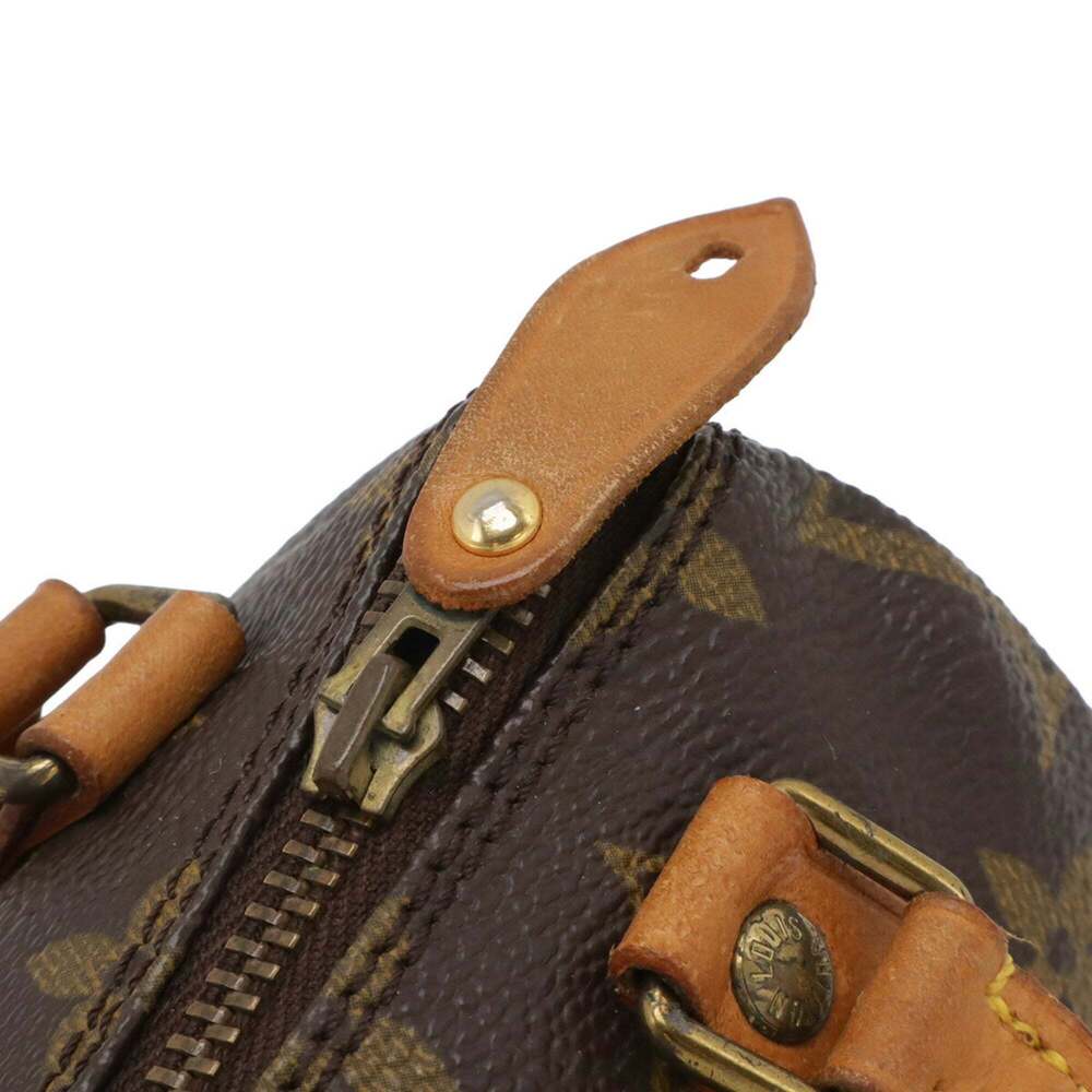 LOUIS VUITTON Authentic Brown Monogram Mini Speedy Bag - Picture 5 of 8